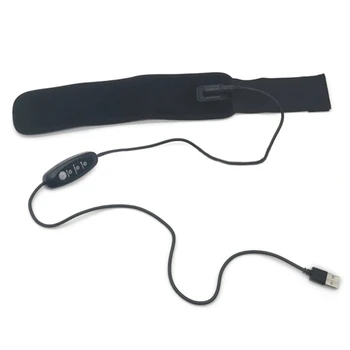1 бр Черно 3 Скорости USB Обектива на камерата Нагревателен нагревател Обектив Противоконденсатный нагревателен нагревател