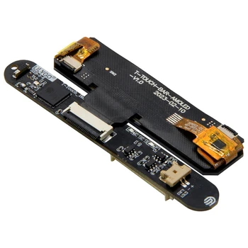1 комплект за разработване на тъчпада ESP32-S3 Touch Bar, на магнитен кръг USB-конектор, черен
