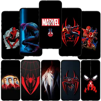 Marvel Super hero Marvel Spiderman чанта за Носене-Паяк за Xiaomi Redmi Note 11 10 9 8 Pro 9S 10S 11S 9А 9В NFC 9T 10A 10В 8A Калъф