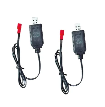USB-зарядно устройство с жак JST за 6.0 Ni-CD/Ni-MH акумулаторни батерии, 2 бр.