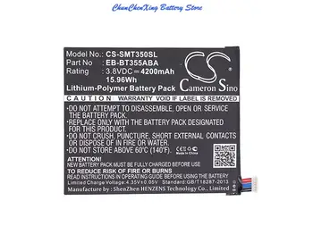 Батерия Cameron Sino 4200mAh EB-BT355ABA за Samsung Galaxy Tab A 8.0, SM-P350, SM-T350