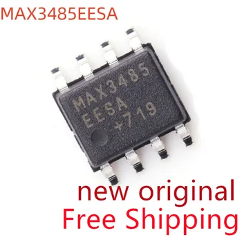 Безплатна Доставка на 10 броя Нови Оригинални MAX3485EESA + T СОП-8 MAX3485 Интерфейсния чип RS422/RS485 радиоприемник 10 MBIT/С 3,6 НА