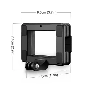 Екшън-камера Bracke с магнитен заключващ механизъм за GoPro Hero 11 10 9 8 Akaso DJI Sjcam Insta Аксесоари с Магнитно монтиране на стена