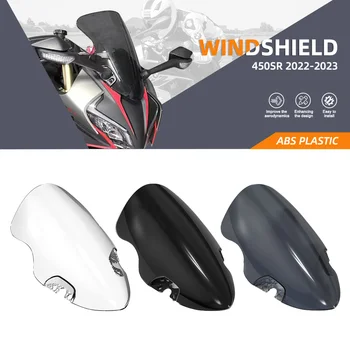 ЗА CFMOTO CF MOTO 450SS 450 СС 2022 2023 2024 Мотоциклет Double Bubble Дефлектори на Предното Стъкло, Предното Стъкло, Защита От Вятър
