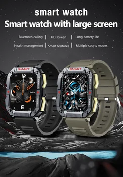 за Samsung Galaxy S23 Ultra S22 S23 + смарт часовници Bluetooth Покана с 1,83-инчов екран в продължителен режим на готовност, трехпробивные спортни часовници на открито
