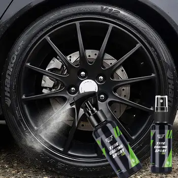 Комплект за нанасяне на покрития за автомобилни гуми Дълбоко черно Влажен блясък на гумите Качествени средства за грижа за автомобила Предпазват от напукване