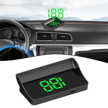 Нов HUD GPS Централен дисплей Скоростомер, Километраж Автомобили цифрова скорост КМ / ч Универсални Сменяеми Аксесоари за на дисплея