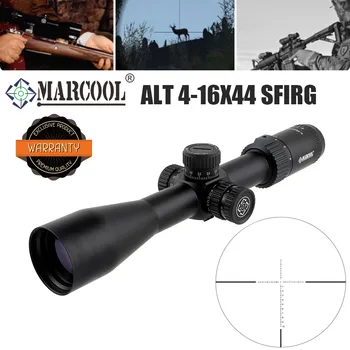 Очите Marcool ALT 4-16X44 IRG за Ловни Визьора Тактически Оптични Прицели Диаметър на Тръбата 30 мм във Втората Фокусната равнина Оптичен Мерник за Еърсофт оръжия