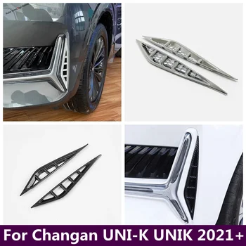 Подходящ За Changan UNI-K UNIK 2021-2023 Предни Фарове за мъгла Фарове За Вежди Тампон Броня Протектор на Автомобила Калъф За Стайлинг Аксесоари