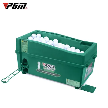 Полуавтоматична машина за голф PGM, материал ABS, Автоматично дозиране система топки за голф, Държач за стикове за голф, Машина за обучението голф