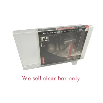 Прозрачен защитен калъф за домашни любимци за игралната конзола PS3, прозрачен дисплей, кутия за съхранение, носене, за събиране, куфар