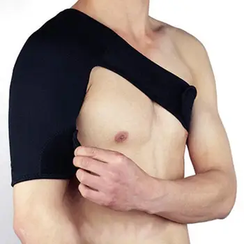 Раменната превръзка Регулируема защита За предотвратяване на наранявания Регулируема Дишаща спортен грижа в салона Подкрепа на едно рамо за мъже