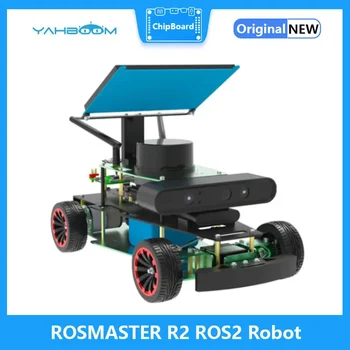 Робот ROSMASTER R2 ROS2 със структурата на Аккермана за в jetson NANO 4GB /Orin NANO/Orin NX /RPi 4B (максимална скорост: 1.8 м/с)