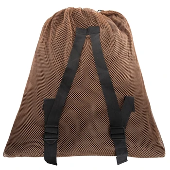 Чанта за примамки с голям капацитет, регулируема презрамка, ловни чанти, мрежести торбички