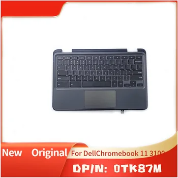 0TK87M Черен Нов поставка за ръце за лаптоп главни букви американска Тъчпад за Dell Chromebook 11 3100