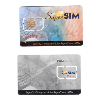 16 В 1 Максимална СИМ-карта за мобилен телефон Super Card Резервен аксесоар за мобилен телефон