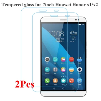 2 бр./Опаковане. Защитно фолио за екрана Huawei Honor X2 GEM-703L GEM-702L 0,3 ММ 9H Таблетка от Закалено Стъкло за 7 