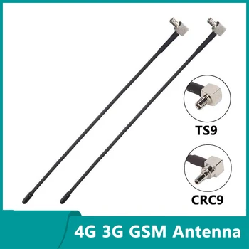 2 елемента Усиливающая Сигнал 4G LTE 3G GSM Omni WiFi Мека Антена С Висок Коефициент на Gain 5dBi Гъвкава Ненасочена Антена С CRC9 TS9 За Рутер