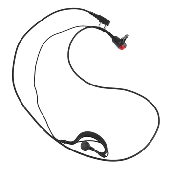 2-информация за слушалки G-образна форма, слушалка, микрофон за двупосочна, охранителна радио, радио на Kenwood BAOFENG