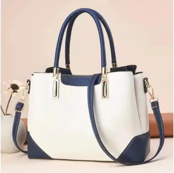 2023 Нова дамска чанта, Висококачествени чанти-незабавни посланици с бродерия, дамска кожена чанта, дамска чанта-тоут голям капацитет, чанти през рамо