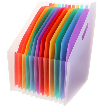 A4 Accordian File Organizer Rainbow Organ Storage, Удължител За Папки За Съхранение На Файлове За Офис, Increaser Училище Скоба