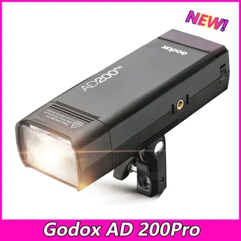 Godox AD200Pro 200Ws Външна Светкавица Speedlight TTL HSS 2.4 G Безжична Имат Flash X AD200 PRO На Sony, Nikon, Canon, Fujifilm