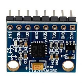 RISE-GY-521 MPU-6050 3-Аксиален Модул Сензор Акселерометър 16-Битов Преобразувател ADC С Оттеглянето на данни IIC I2C За Arduino