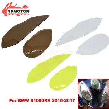 S1000 RR 15-17 Мотоциклет Акрилни Предни Главоболие Фенер Защита на Екрана Фарове Лен Cover Shield За BMW S1000RR 2015-2017 2016