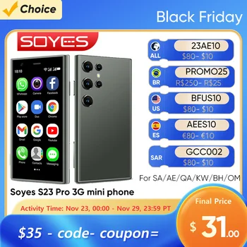 SOYES S23 Pro Мини-смартфони с Android 8,1 С две SIM-карти 3,0 