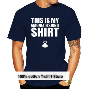 This Is My Magnet Fishinger Shirt Тениска Летни Тениски С Къс Ръкав И Кръгло деколте Памучен Удобна Тениска