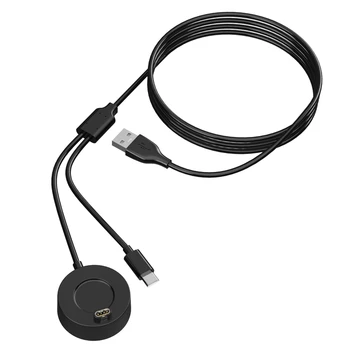 USB Кабел За Зареждане на Garmin Charger Dock Fenix7s Зарядно Устройство Ендуро Forerunner Кабел За Зареждане на Мобилен Телефон