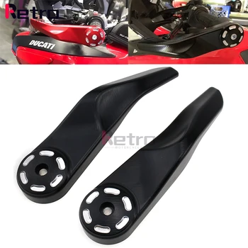 Алуминиеви апликации върху кормилото на мотоциклета с ЦПУ, защита на ръцете защита за Ducati 950 MULTISTRADA 950 MTS950