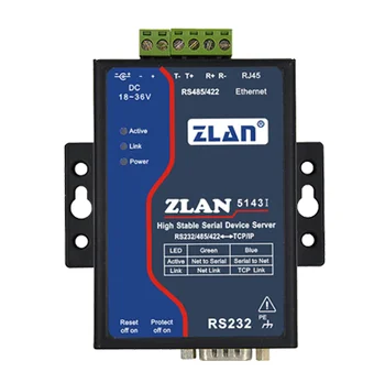 Висока производителност, высокостабильные продукти за пореден сървър устройства/шлюз Modbus, най-известния продукт на ZLAN5143I