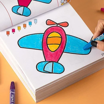 Детска книжка с картинки, за награда-книжка за оцветяване с графити, за награда-книжка за оцветяване за деца от 2-6 години, за награда-книжка за оцветяване за ранно образование, книжка с картинки за просвещението