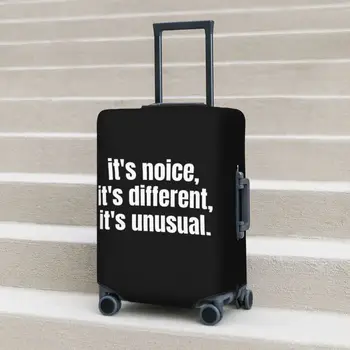 Калъф за куфара със забавна дума, защита от шум по време на круиз пътуване, Практични аксесоари за багаж, Коледен подарък