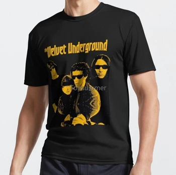 Класическа тениска на The Velvet Underground с Лу Ридом и Джон Кейлом White Light/White Heat
