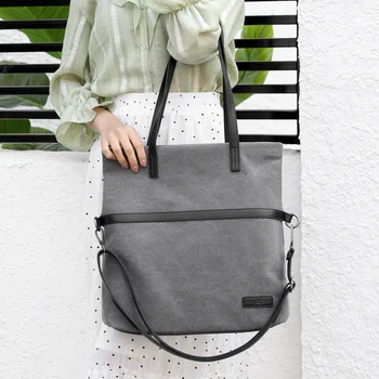 Модни дамски холщовые чанти с голям капацитет, висококачествени дамски чанти-незабавни посланици на известни марки, дамски чанти-тоут през рамо