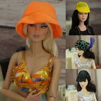 Модни стоп-моушън шапка, нова кукла различни стилове, аксесоари за кукли 1/6, подарък за деца на куклата 30 см