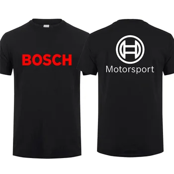 Модни тениски 2023, мъжка тениска с логото на Bosch, тениска за моторните спортове, ежедневни, спортни блузи големи размери, дишаща градинска дрехи S-3XL