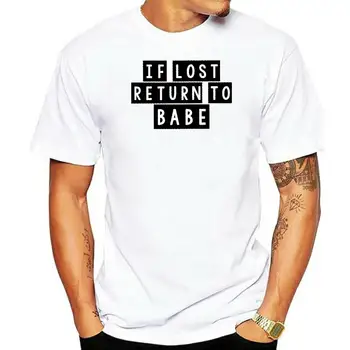 Мъжки t-shirt, ако загуби, Върнете се на женска тениска Бейб