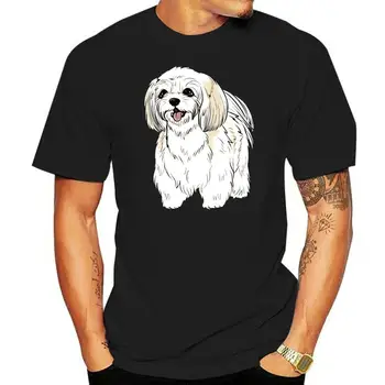 Мъжки t-shirt-новост за кучета от породата ши-дзъ