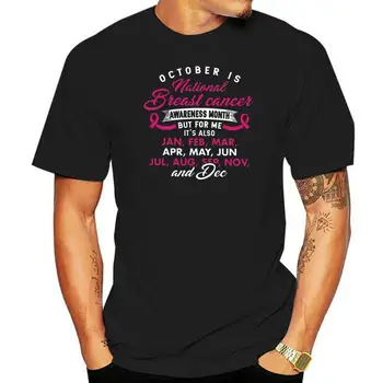 Мъжки t-shirt Октомври - Национален месец на информираността за рака на гърдата, жените риза