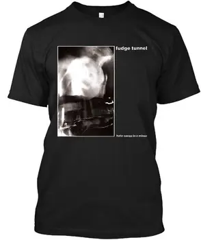 НОВА английска алтернативна тениска Фъдж Tunnel с песните на омраза в Ми минор, размер S-4XL