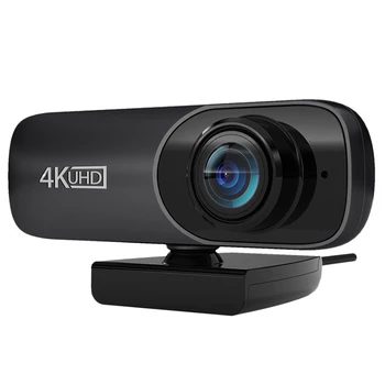 НОВОСТ-уеб камера за 4K Uhd 3840X2160P, уеб камера, 800 W, компютърна камера, 120 °, уеб камера Groothoek, микрофон камера