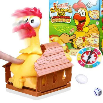 Пиле-лъжец Снася яйца, забавна играчка, интерактивна игра