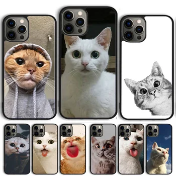 Прекрасен домашен любимец Милото животно котка Калъф За Телефон iPhone 14 15 13 12 Mini XR XS Max Калъф За Apple 11 Pro Max 6S 8 7 Plus SE2020 на Корпуса