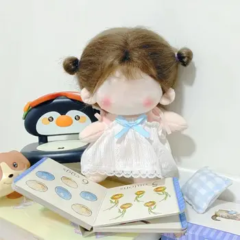 Скъпа стоп-моушън облекло за 10 см/20 см, аксесоари за дрехи за кукли-идол, плюшен стоп-моушън дрехи, hoody за корейската кукли Супер Звезда, играчки за подарък