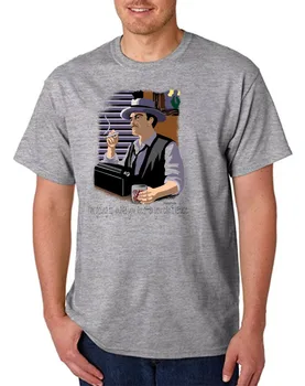 Тениска Bayside производство на САЩ с цитат Кръстник на баща си, направете предложение, което не може да се откаже, дълги ръкави