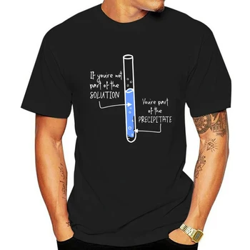 Тениска с варов разтвор или утайка, мъжки блузи за химия, тениски със забавни съученици елементи, ежедневни облекла унисекс с къс ръкав, градинска риза